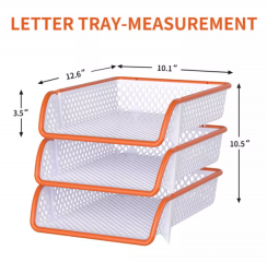 Plastic Organizer File Tray 40 Pcs Wholesale