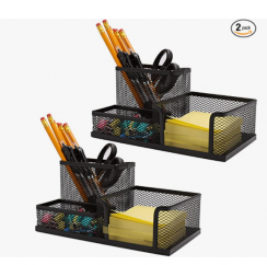 8 Pieces Mesh Pen Holder