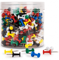 1600PCS Multi Color Plastic Marking Pins 